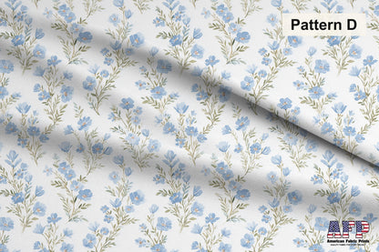 Blue Spring Fabric Bundle Set - Shop now at American Fabric Prints