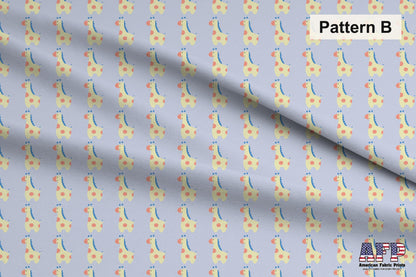 Giraffe Love Fabric Set. Choose Your Patterns. Pattern B Shown. Shop now at American Fabric Prints.