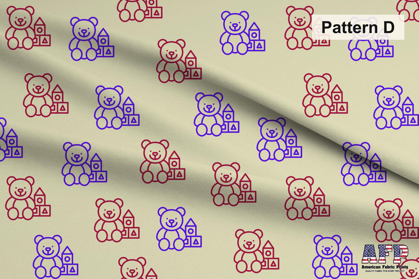 Baby Toys 2 Fabric Collection. Shop now at American Fabric Prints.