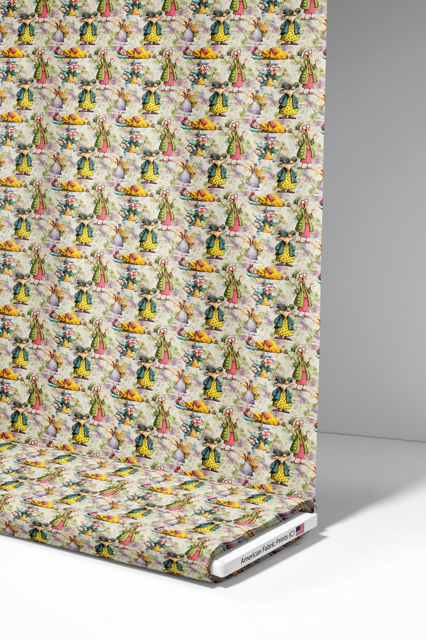 Old Ladies Fabric - Shop now at American Fabric Prints