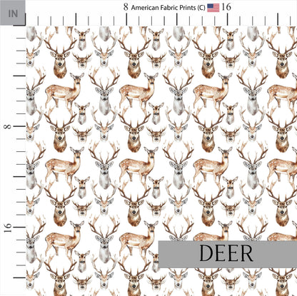 Hunting Quilt Patterns | Mallard Quilt | Deer Plaid | Ducks in Flight | Nursery Fabric | Made in USA | American Fabric Prints | Watercolor