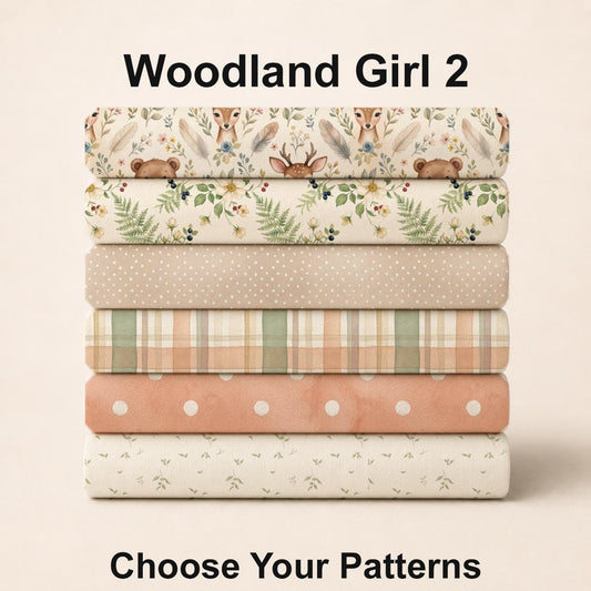 Woodland Girl 2 Fabric Bundle Set - Shop now at American Fabric Prints