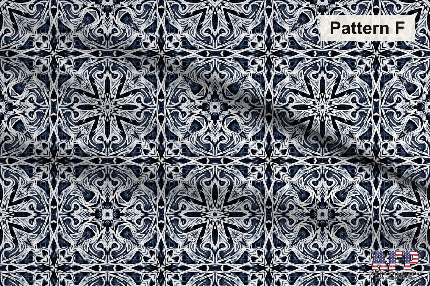 Patterned Arabesque Tiles 2 Fabric Bundle Set - Shop now at American Fabric Prints
