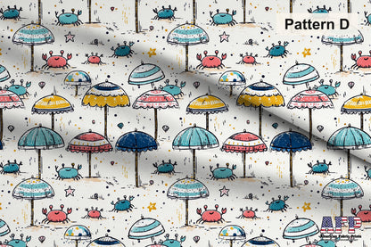 Beach Doodles Fabric Bundle Set - Shop now at American Fabric Prints