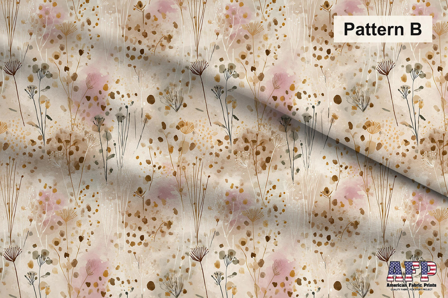Pastel Boho Leopard Fabric Bundle Set - Shop now at American Fabric Prints