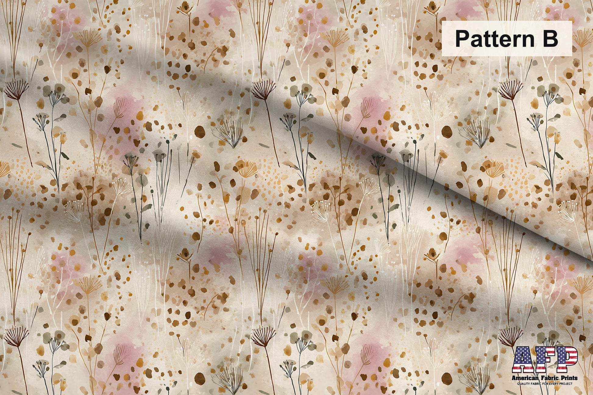 Pastel Boho Leopard Fabric Bundle Set - Shop now at American Fabric Prints