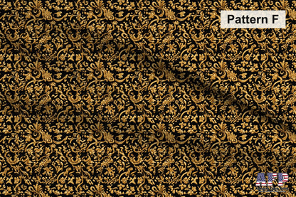 Black+Gold Fabric Bundle Set - Shop now at American Fabric Prints