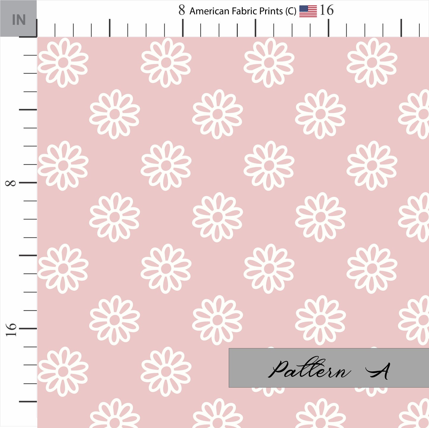 Coquette Pink Quilting Fabric | Pink Fabric Coordinates | Pink Nursery Fabric | Daisy Quilt | Cotton Baby Fabric | by American Fabric Prints