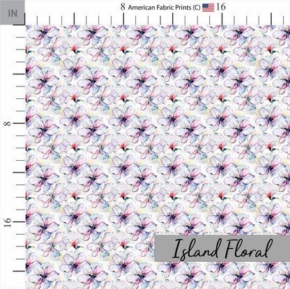 Tropical Quilt Fabric Coordinates | Island Fabric Bundle | Tropical Themed Cotton Fabric | Fabric | Made in USA | American Fabric Prints