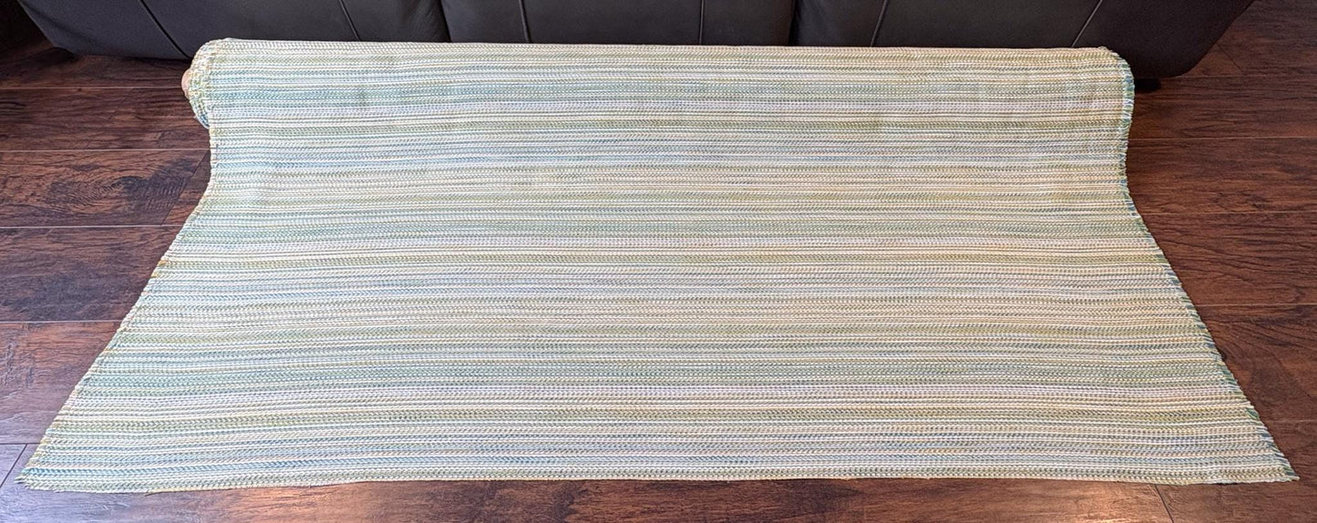 Beautiful striped Kravet Fabric. Multi-Colored Woven Fabric. Shop now at American Fabric Prints.