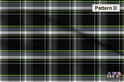 Halloween Plaid 3 Fabric Collection. Pattern D Shown. Shop now at American Fabric Prints.