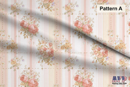Shabby Chic Roses 3 Fabric Bundle Set - Shop now at American Fabric Prints