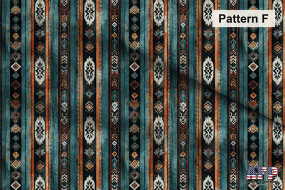 Aztec Southwest Stripes Fabric Bundle Set - Shop now at American Fabric Prints