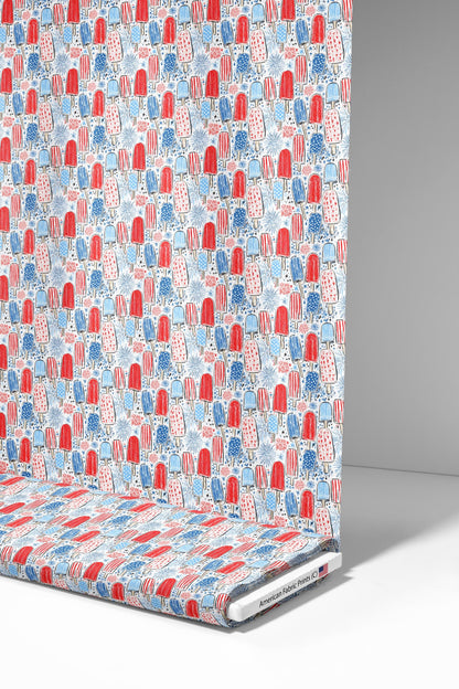 USA Popsicles Fabric - Shop now at American Fabric Prints