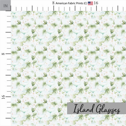 Tropical Quilt Fabric Coordinates | Island Fabric Bundle | Tropical Themed Cotton Fabric | Fabric | Made in USA | American Fabric Prints