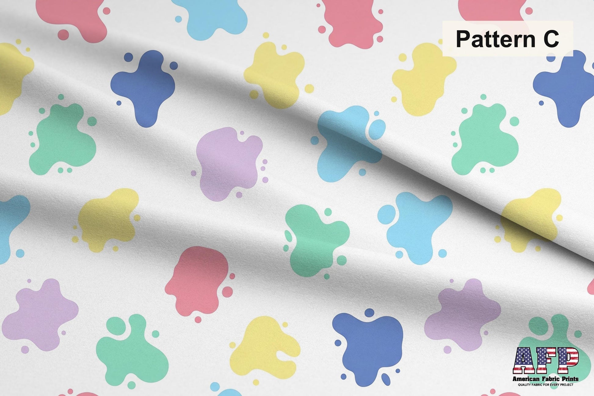 Colorful Abstract 2 Fabric Bundle Set - Shop now at American Fabric Prints