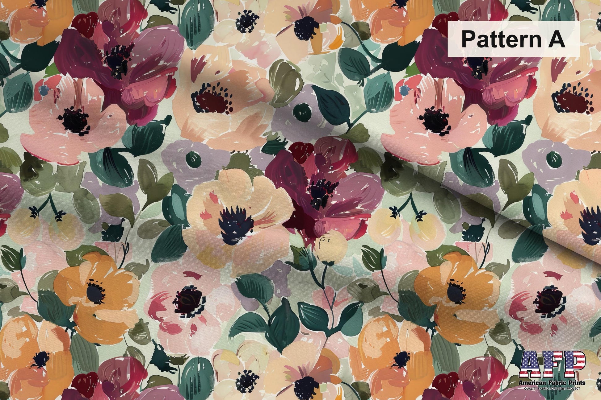 Blush Florals Fabric Set. Shop now at American Fabric Prints.