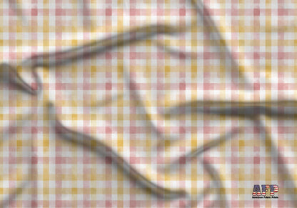 Pastel Pink and Yellow Fabric - Shop now at American Fabric Prints