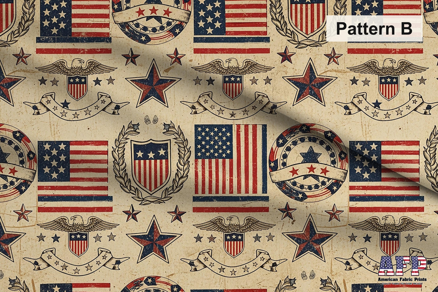 4th of July 2 Fabric Bundle Set - Shop now at American Fabric Prints