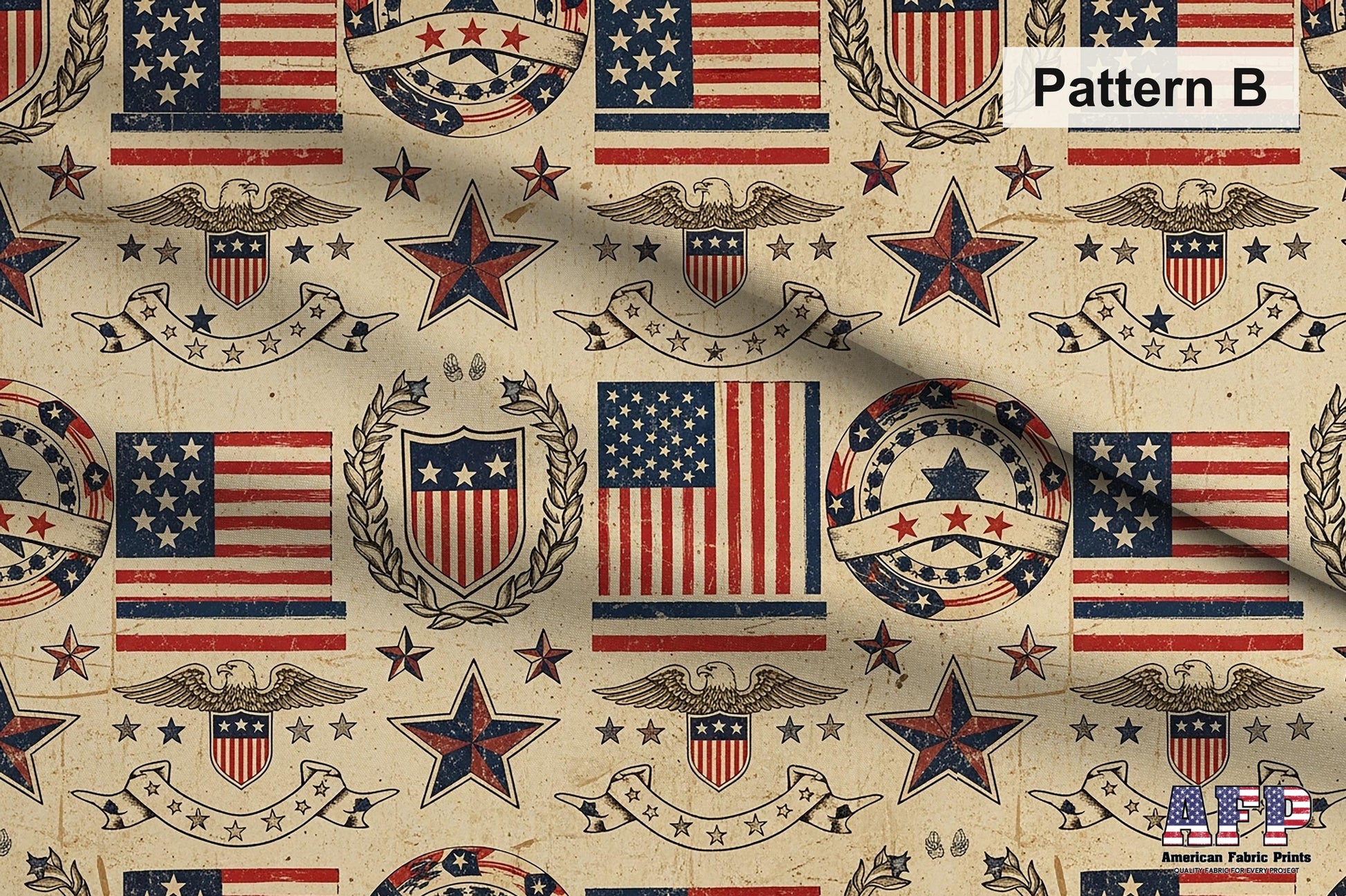 4th of July 2 Fabric Bundle Set - Shop now at American Fabric Prints