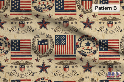 4th of July 2 Fabric Bundle Set - Shop now at American Fabric Prints