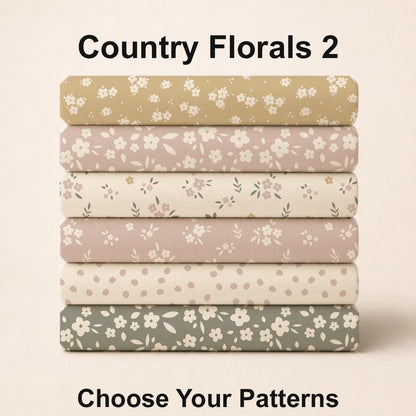 Country Florals 2 Fabric Bundle Set - Shop now at American Fabric Prints