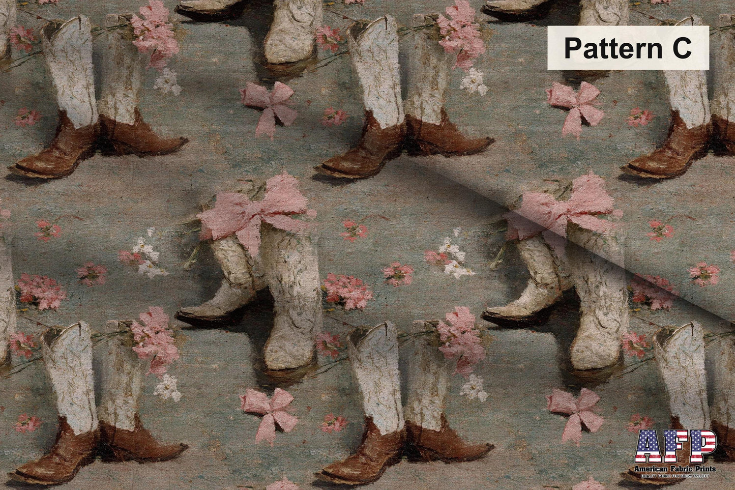 Coquette Bridal Cowgirl Fabric Bundle Set - Shop now at American Fabric Prints