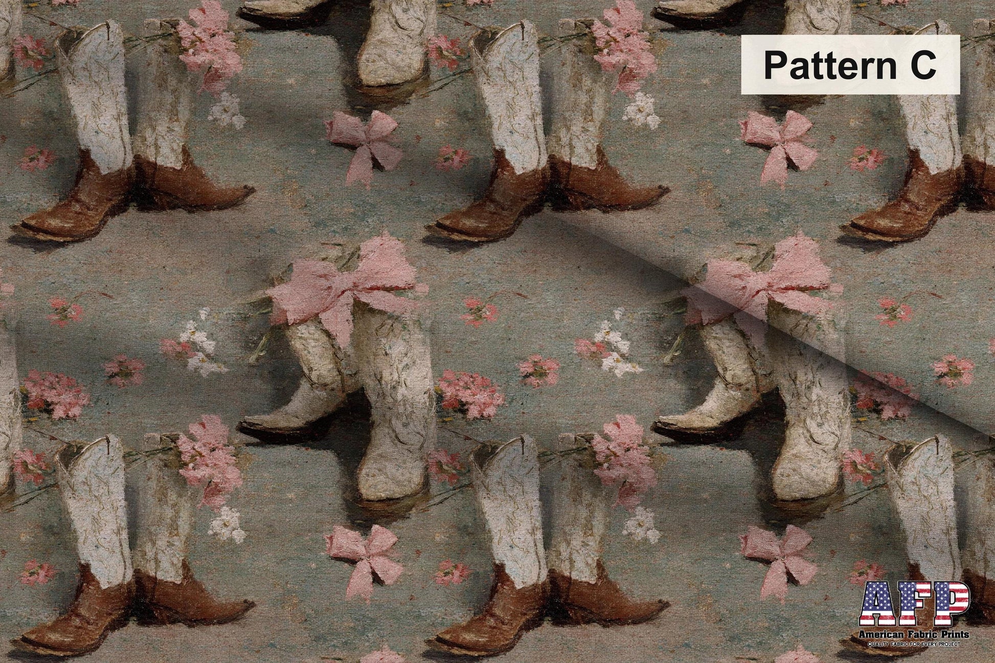 Coquette Bridal Cowgirl Fabric Bundle Set - Shop now at American Fabric Prints