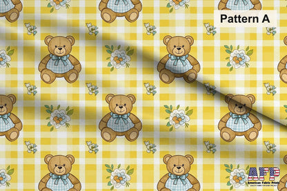 Spring Gingham 2 Fabric Bundle Set - Shop now at American Fabric Prints