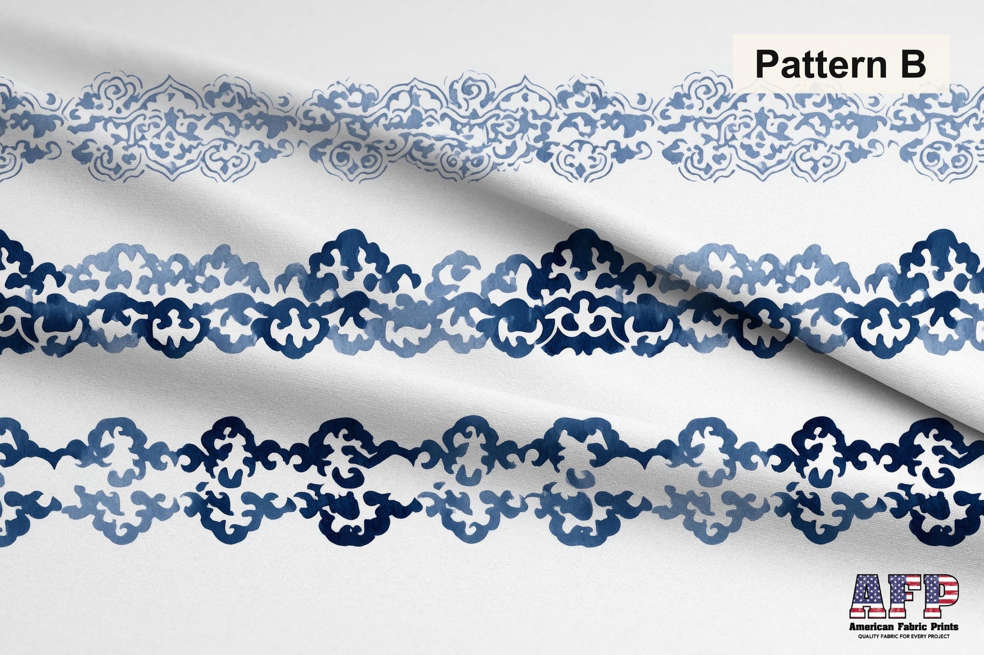 Watercolor Damask 1 Fabric Bundle Set - Shop now at American Fabric Prints