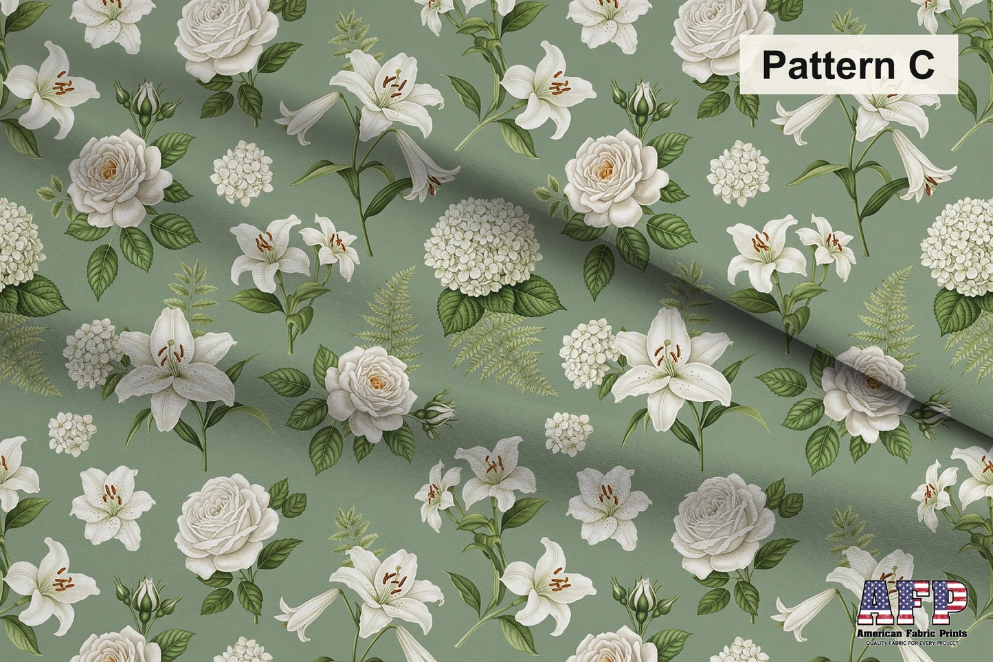 Sage Toile 1 Fabric Bundle Set - Shop now at American Fabric Prints
