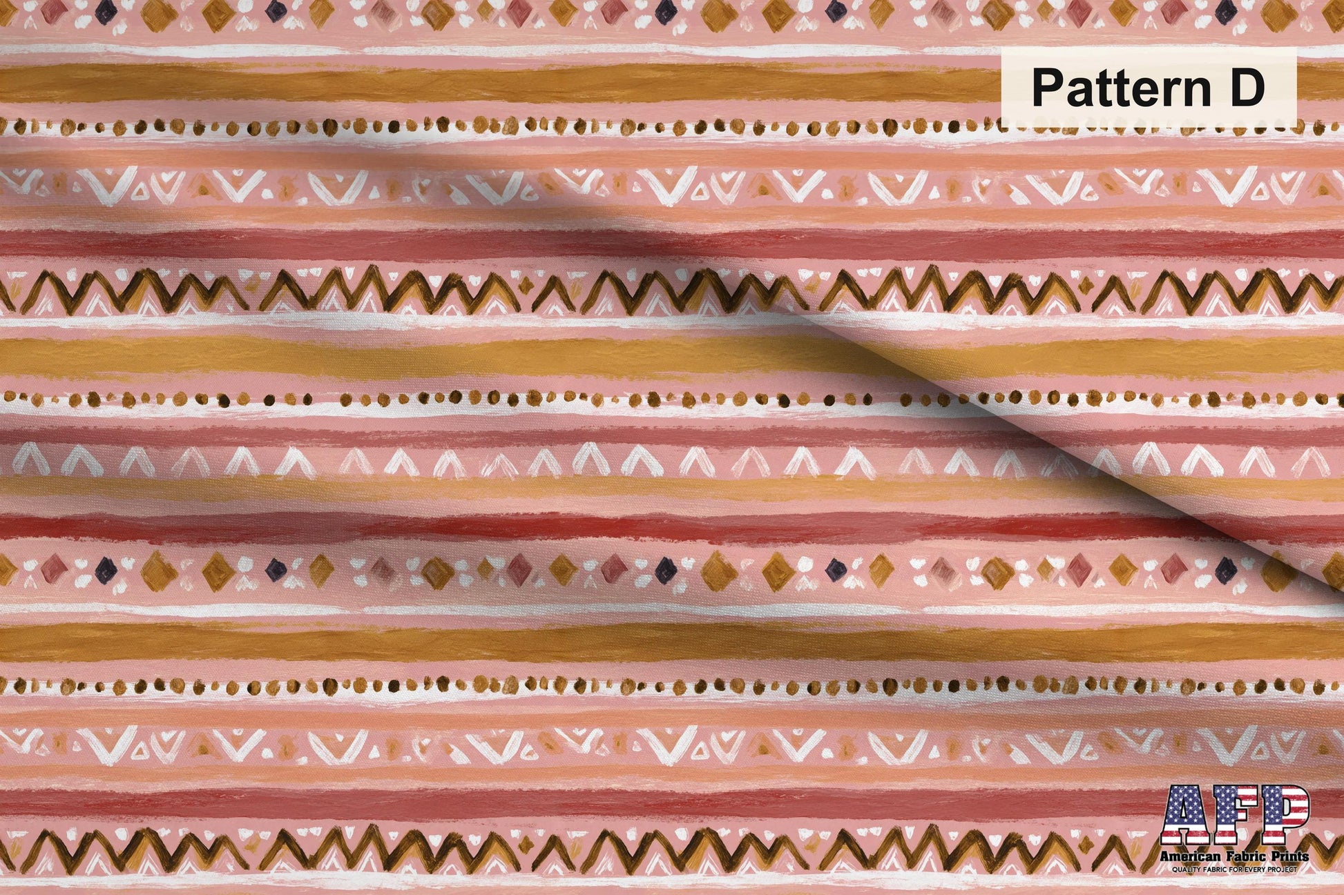 Pastel Pink Boho Fabric Bundle Set - Shop now at American Fabric Prints
