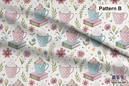Coquette Coffee+Books 2 Fabric Bundle Set - Shop now at American Fabric Prints