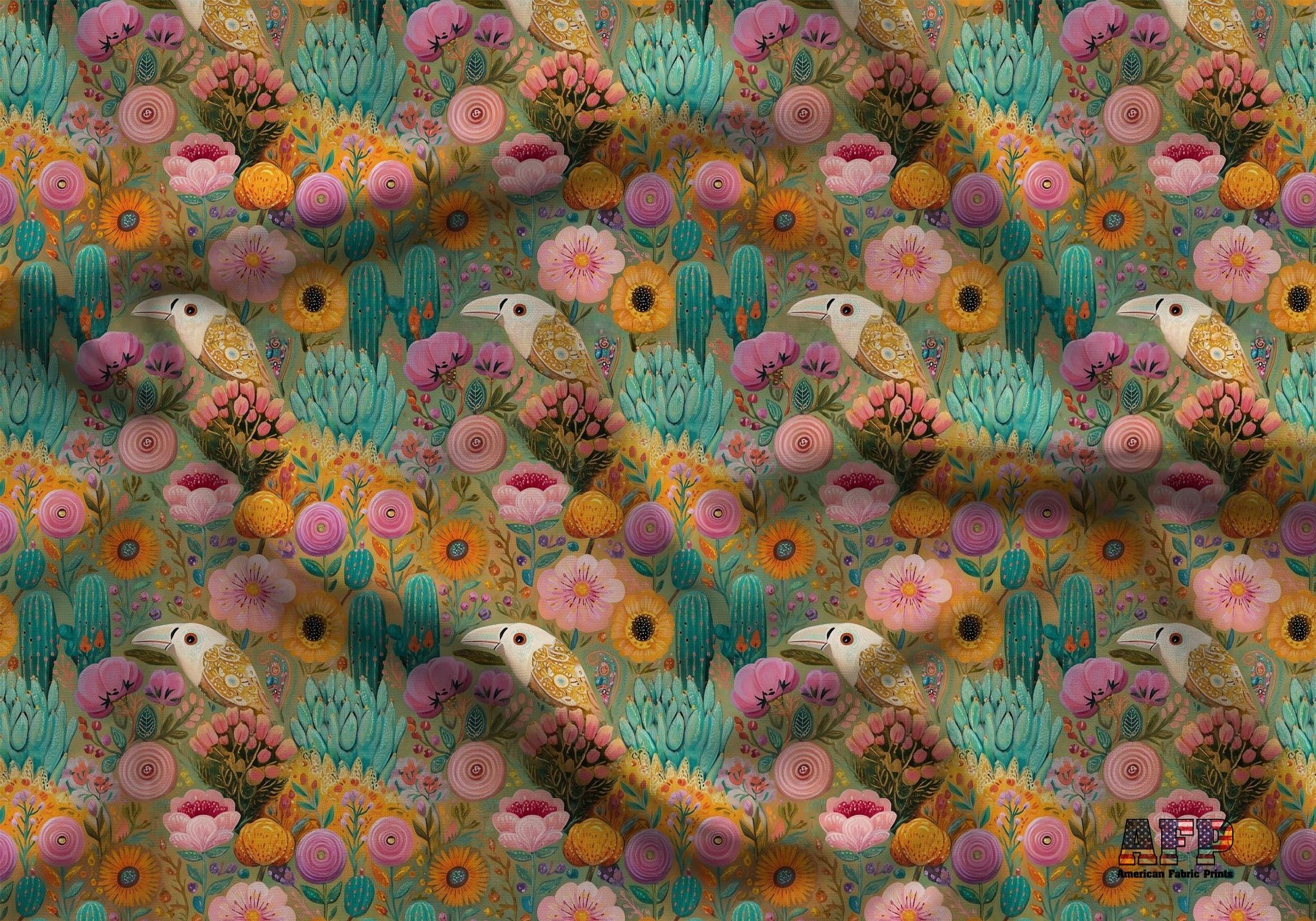 Bright Western Fabric - Shop now at American Fabric Prints