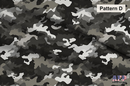 Digital Camo Set 1. Choose your patterns so you can disappear! Pattern D Shown. Shop now at American Fabric Prints.