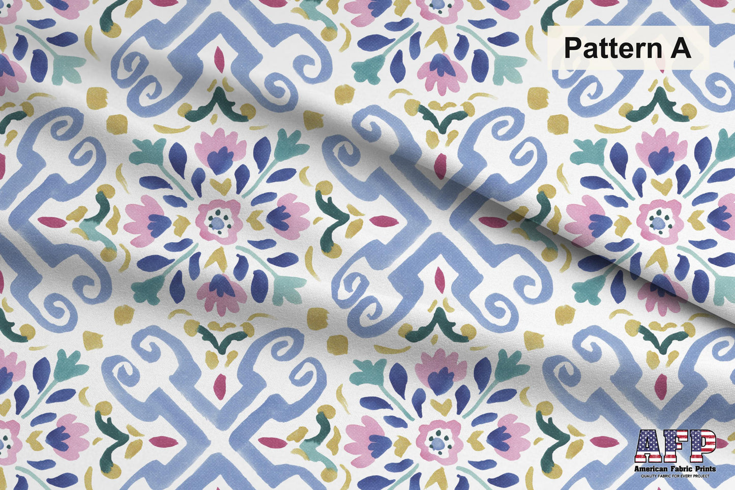 Scandinavian Folk Art Fabrics. Shop now at American Fabric Prints.