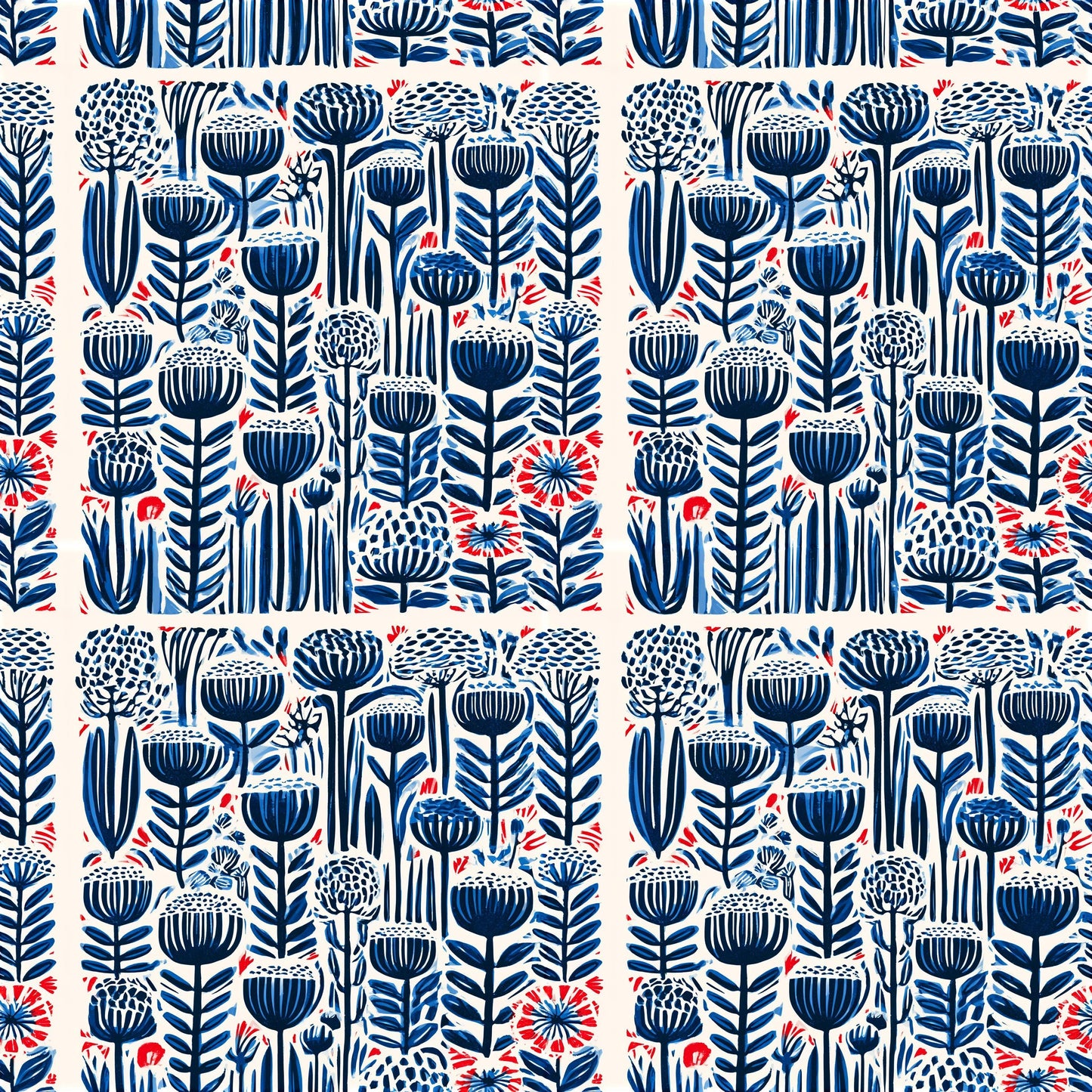 Farmhouse Block Print Fabric Bundle Set - Shop now at American Fabric Prints