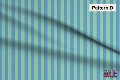 Stripes Set 1 Fabric Set. Choose Your Patterns. Pattern D Shown. Shop now at American Fabric Prints.