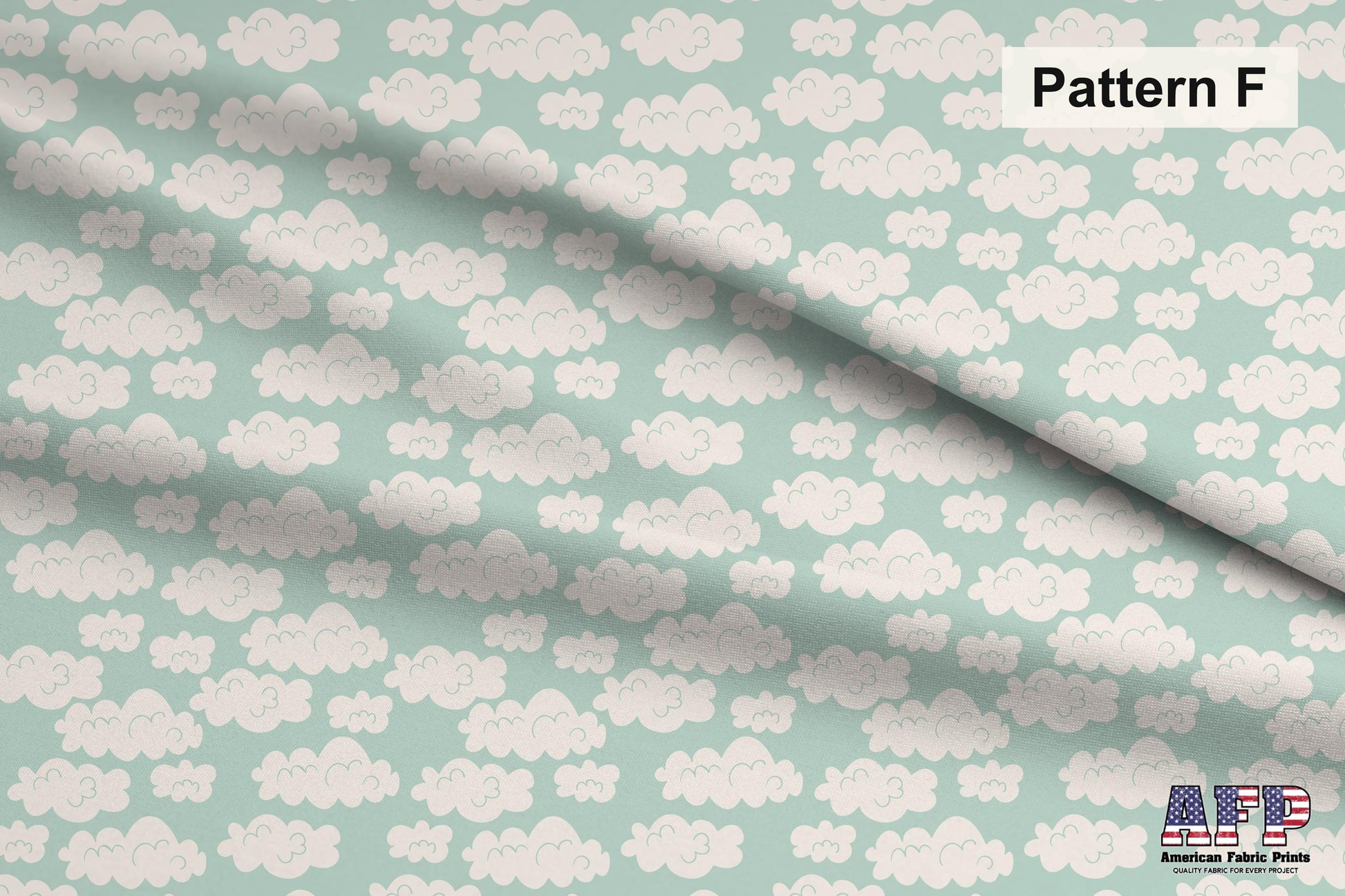 Pastel Nursery 1 Fabric Collection Set. Pattern F Shown. Shop now at American Fabric Prints.