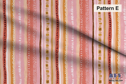 Pastel Pink Boho Fabric Bundle Set - Shop now at American Fabric Prints