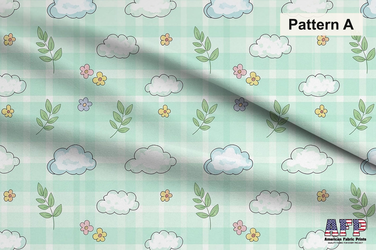 Spring Gingham 1 Fabric Bundle Set - Shop now at American Fabric Prints