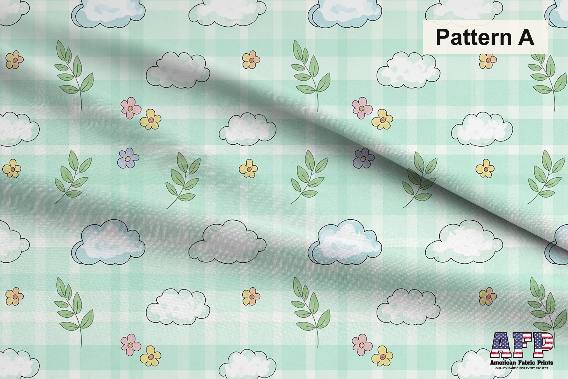 Spring Gingham 1 Fabric Bundle Set - Shop now at American Fabric Prints