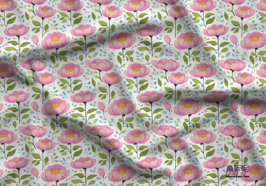 Boho Floral Fabric - Shop now at American Fabric Prints