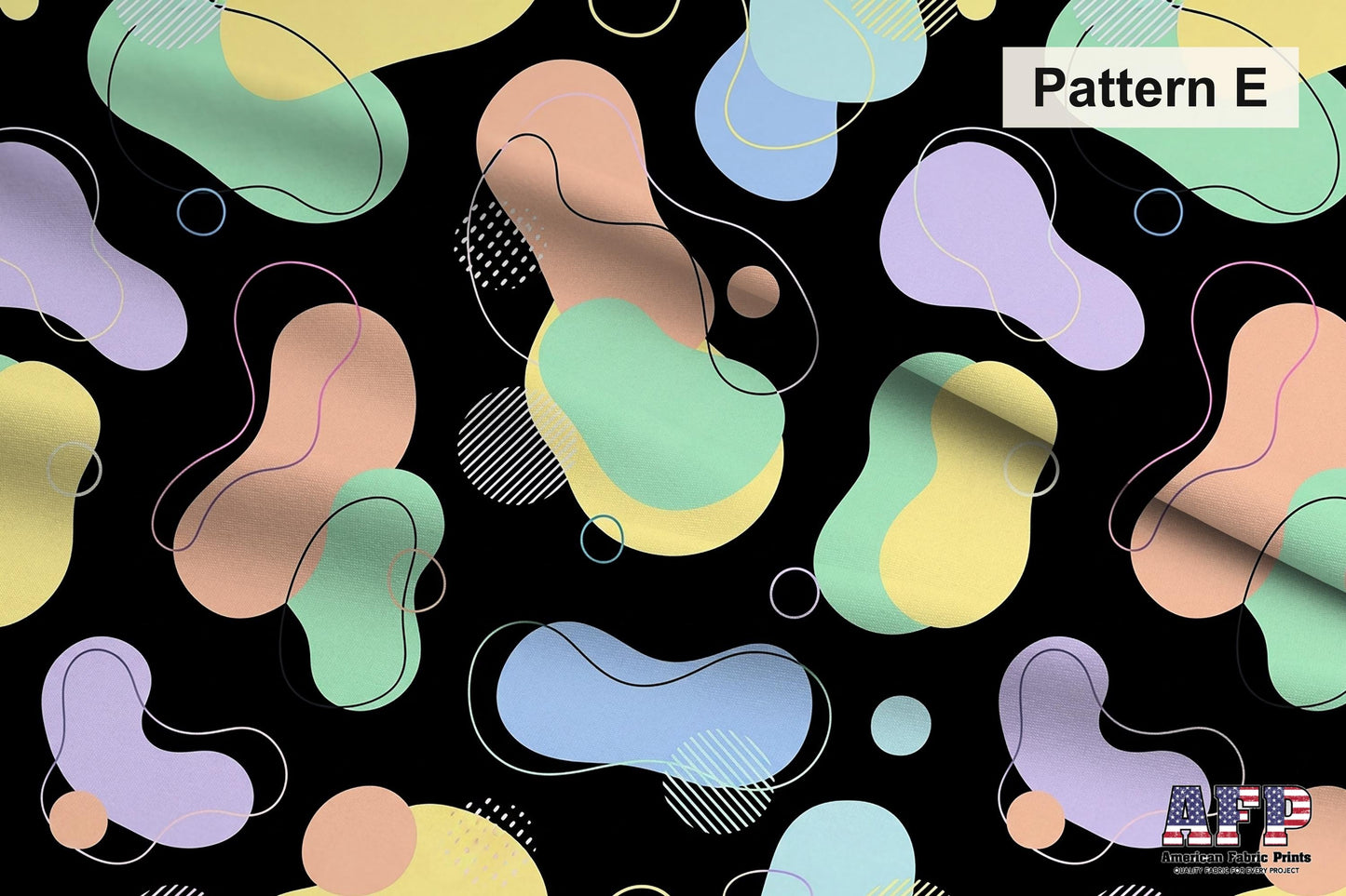 Colorful Abstract 3 Fabric Bundle Set - Shop now at American Fabric Prints