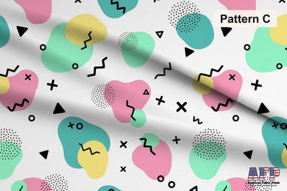 Colorful Abstract Fabric Bundle Set - Shop now at American Fabric Prints