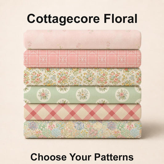 Cottagecore Floral Fabric Bundle Set - Shop now at American Fabric Prints