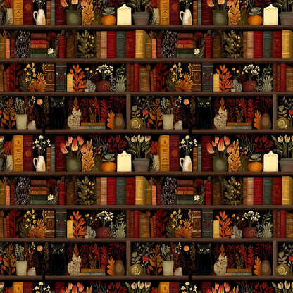 Plant Library Fabric - Shop now at American Fabric Prints
