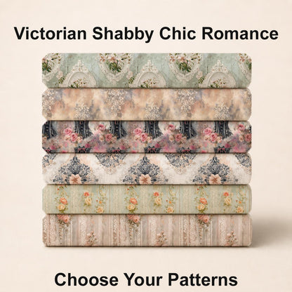 Victorian Shabby Chic Romance Fabric Bundle Set - Shop now at American Fabric Prints