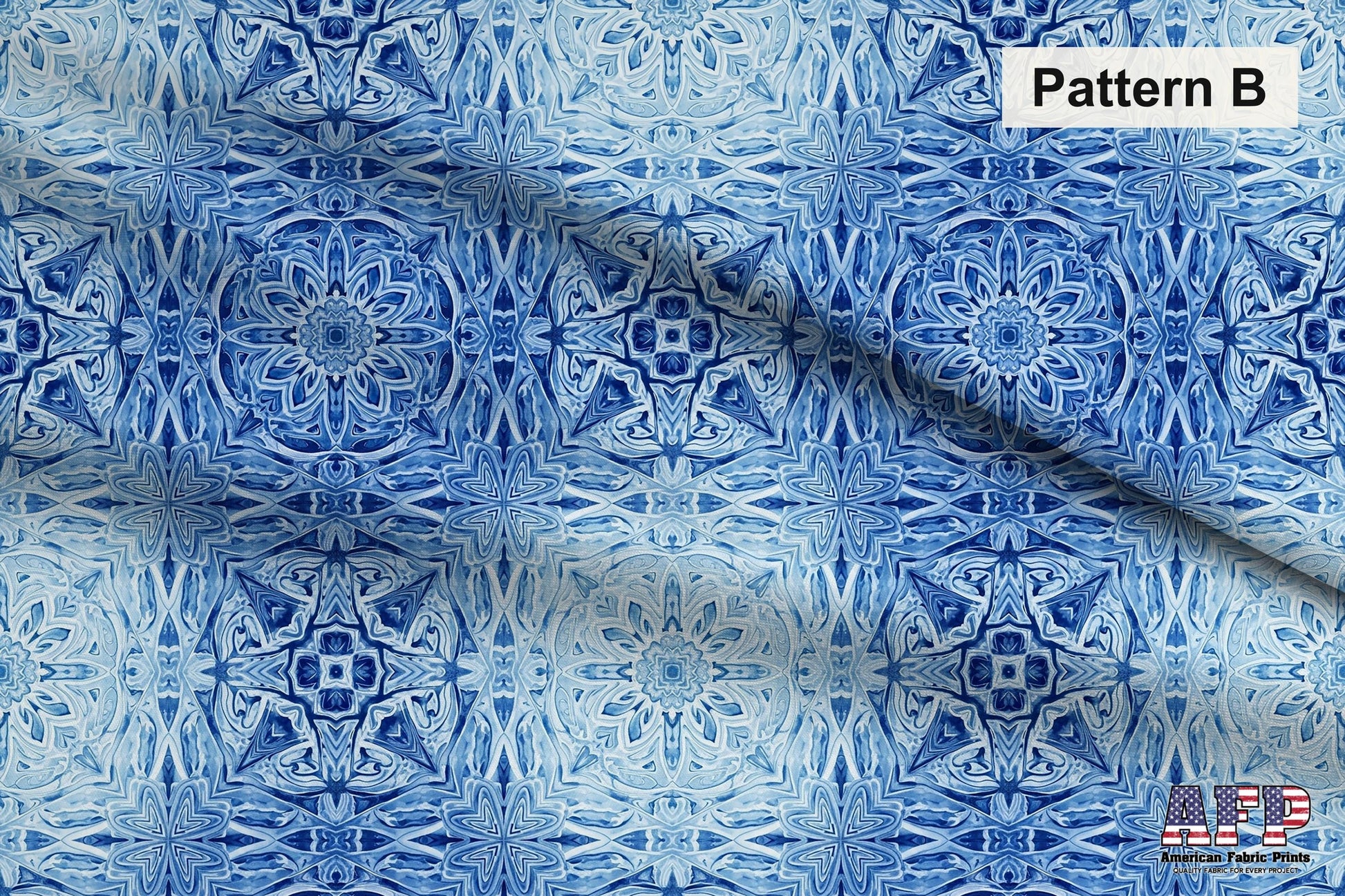 Patterned Arabesque Tiles 4 Fabric Bundle Set - Shop now at American Fabric Prints