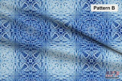 Patterned Arabesque Tiles 4 Fabric Bundle Set - Shop now at American Fabric Prints